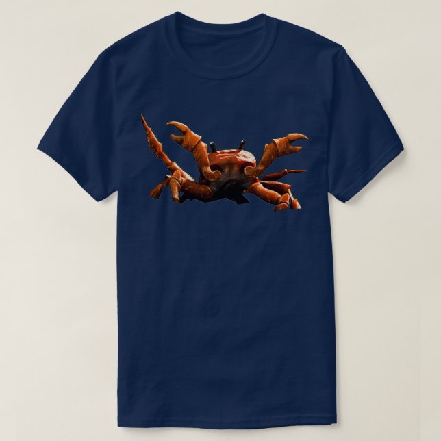 T-shirt Essentiel de la rave de crabe (Design devant)
