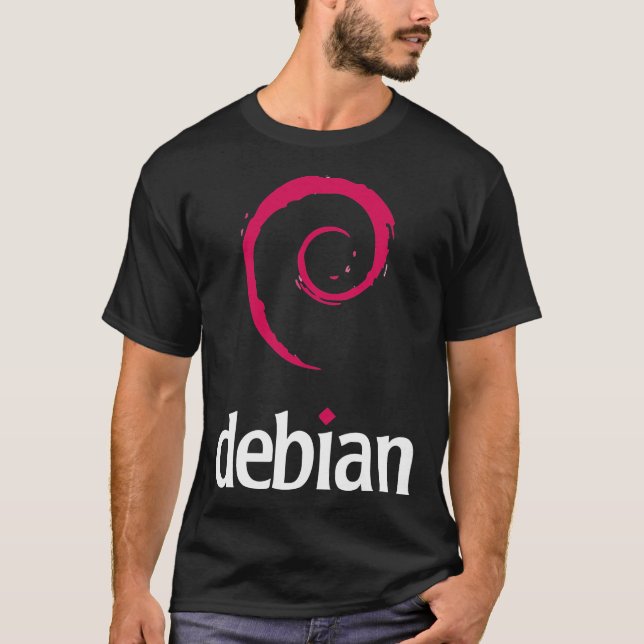T-shirt essentiel Debian (Devant)