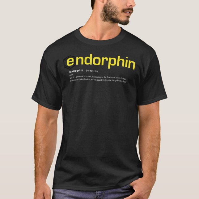 T-shirt essentiel du dictionnaire Endorphin (Devant)