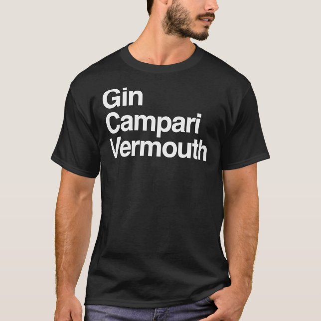 T-shirt essentiel Negroni (Devant)