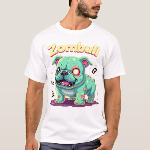 T-Shirt essentiel pour chien zombie bouledogue ang