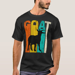 T-shirt essentiel rétro chèvre