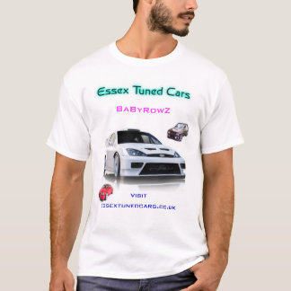 T-shirt Essex a accordé le dessus des voitures GF