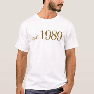 T-shirt Est 1989