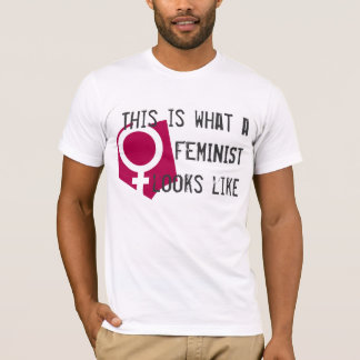 T-shirt Est c'à ce qu'un féministe ressemble
