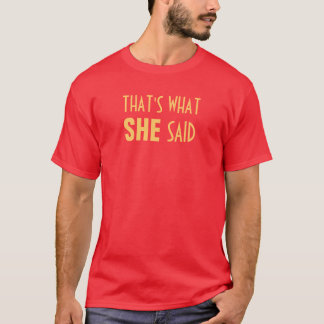 T-shirt Est ce ce qu'ELLE a dit