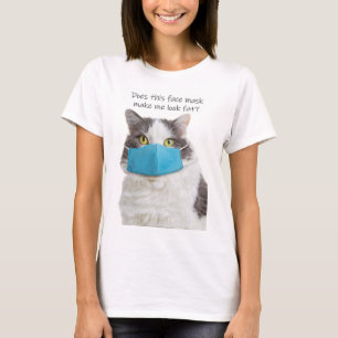 T-shirt Est-Ce Que Ce Masque Du Visage Me Fait Voir Un Cha