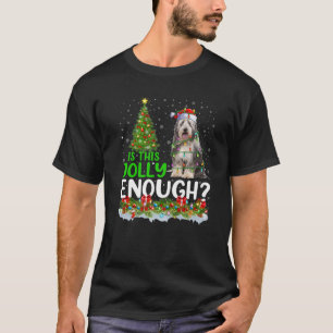 T-shirt Est-Ce Que C'Est Assez Jolly De Père Noël Porté Co