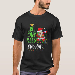 T-shirt Est-Ce Que C'Est Assez Jolly Noel Dabbing Père Noë