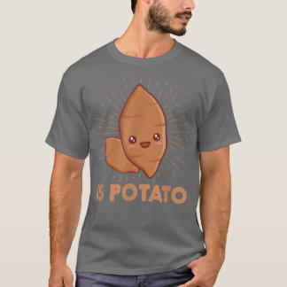 T-shirt Est-Ce Que La Pomme De Terre Comme Vu À La Télévis