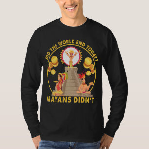 T-shirt Est-ce que le monde s'est arrêté aujourd'hui les M