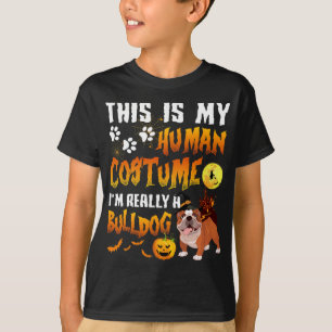 T-shirt Est-ce que mon costume humain Je suis vraiment un