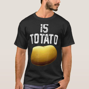 T-shirt Est La Pomme De Terre Comme On Le Voit Sur La Télé