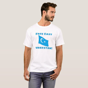 T-shirt est libre de Turkestan
