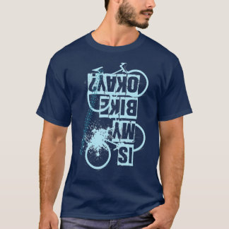 T-shirt Est Mon Vélo OK Biker Cycliste Drôle Cadeau Cyclis