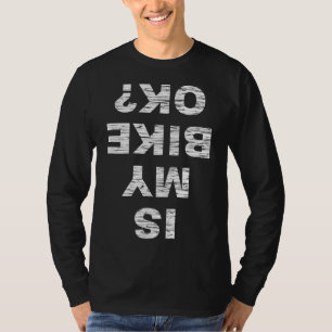 T-shirt Est Mon Vélo OK Biker Cycliste Drôle Cadeau Cyclis