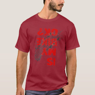 T-shirt Est mon vélo ok Funny VTT VTT