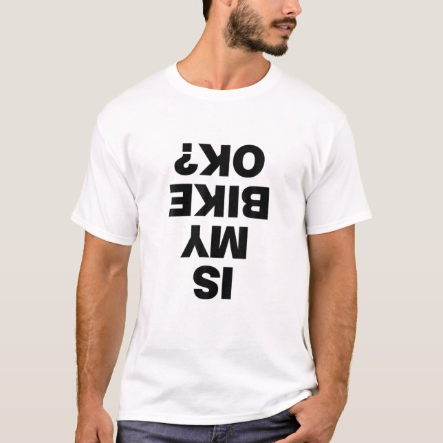 T-shirt Est Mon Vélo Ok Pour Dirt Vélo Et VTT Amour (Devant)
