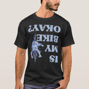 T-shirt Est Mon Vélo Ok Vélo De Route Vélo De Montagne 