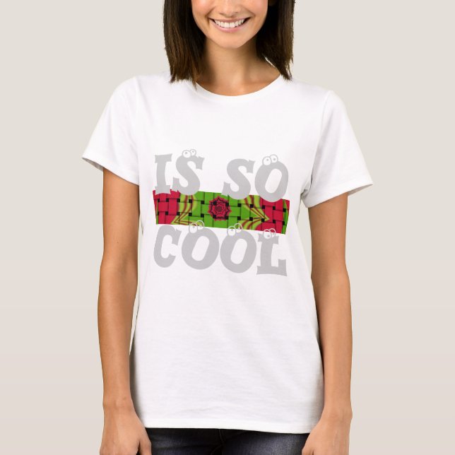 T-shirt Est si cool Dernières Dames Basic Modèle Design Ar (Devant)