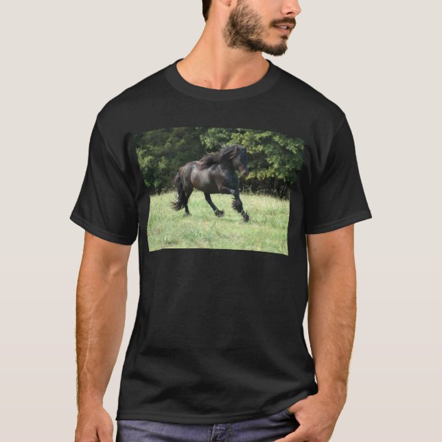 T-shirt Est tombé l'étalon de poney (Devant)