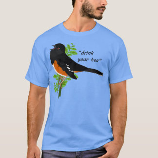 T-shirt Est Towhead Buvez Votre Thé