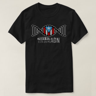 T-shirt Esta En Mi ADN Porto Rico