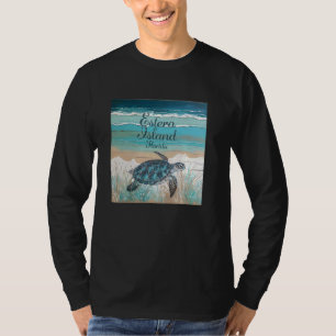 T-shirt Estero Island Floride Tortue de mer Lover côte Blu