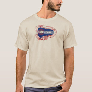 T-shirt Estes Park Climbing Mousqueton
