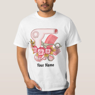 T-shirt Esthéticienne Pensée Rose 