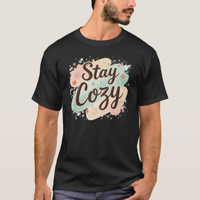 T-shirt Esthétique cosy (Devant)