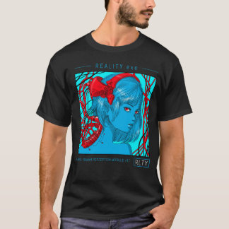 T-shirt esthétique Cyberpunk REALITY.exe