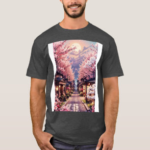 T-shirt Esthétique de la fleur Sakura