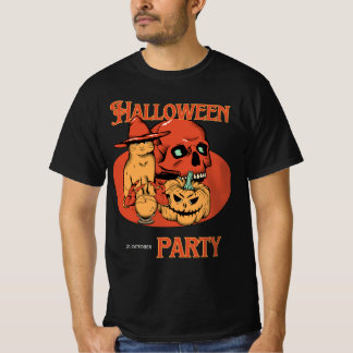 T-shirt esthétique déplaisant Éffrayant mignon gra