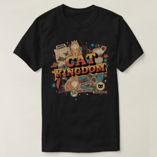T-shirt Esthétique du Royaume Félin Rétro - Vintage 90s