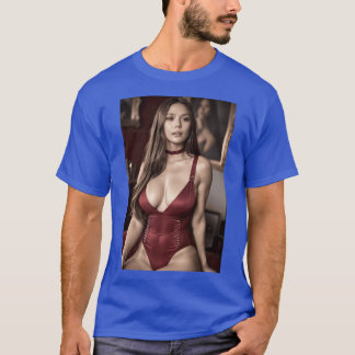 T-shirt Esthétique Elizabeth Olsen