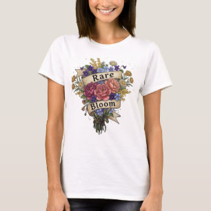 T-shirt Esthétique florale neurodivergente - Fleur rare