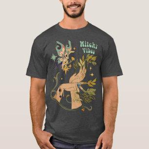 T-shirt Esthétique Gothique Fairycore Fairy Grunge Academi