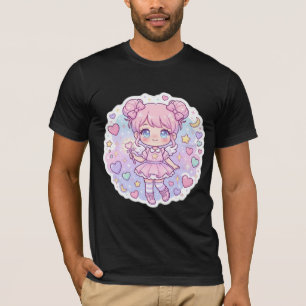 T-shirt esthétique pastel chibi kawaii anime migno