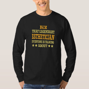 T-shirt Esthétique Titre du travail Employé Drôle Travaill