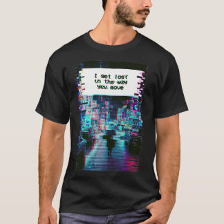 T-shirt Esthétique Vaporwave Pour Un Cadeau Fille Anime Pr