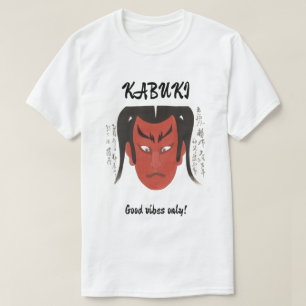 T-shirt Esthétique Vintage Personnalisée Art Kabuki Japona