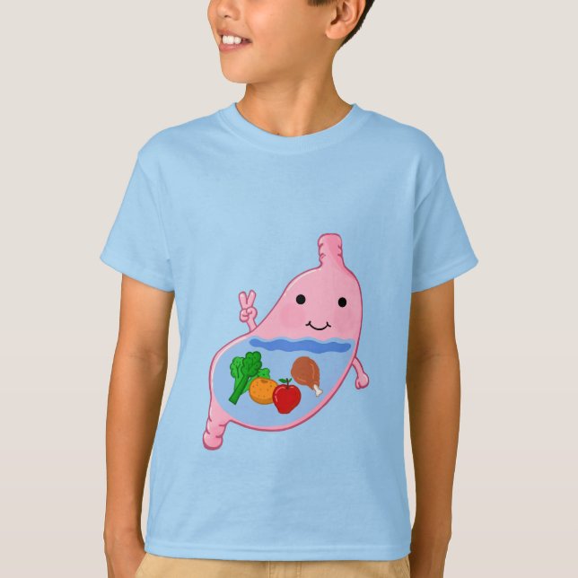T-shirt Estomac sain (Devant)
