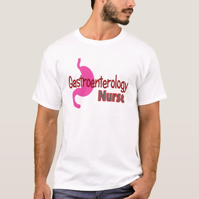 T-shirt Estomac unique d'INFIRMIÈRE de gastroentérologie (Devant)
