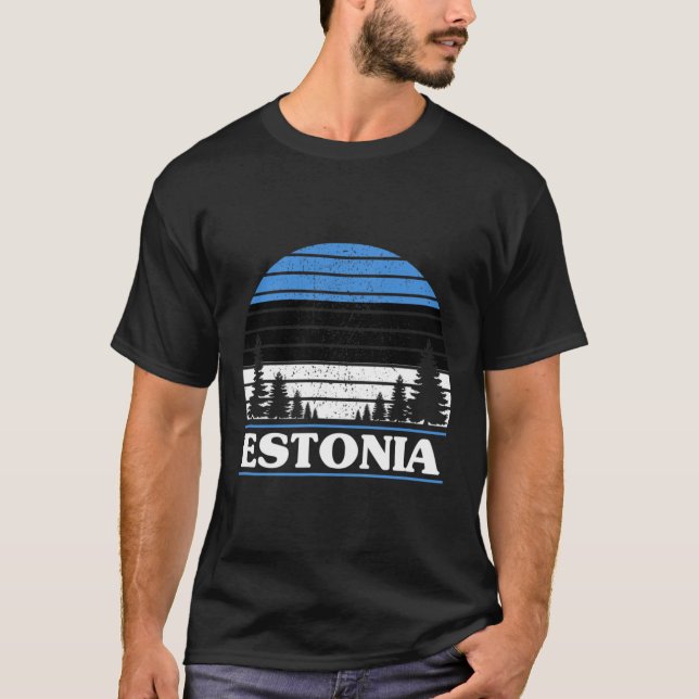 T-shirt Estonie (Devant)