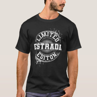 T-shirt ESTRADA Drôle Nom de famille Arbre de famille Anni