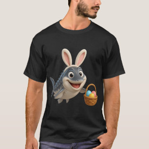 T-shirt Esturgeon blanc de Pâques