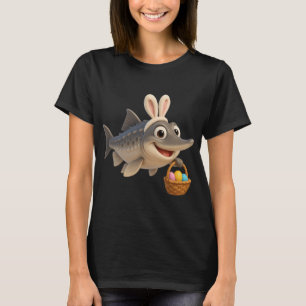 T-shirt Esturgeon Kaluga de Pâques