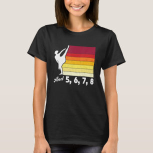 T-shirt Et 5 6 7 8 Ballet Ballerina