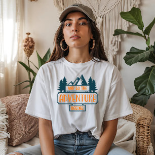 T-shirt Et Donc L'Aventure Commence